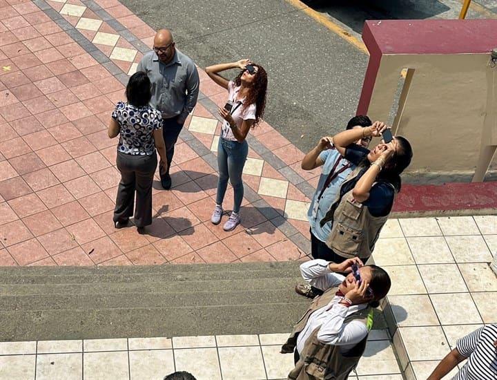 Eclipse solar se observó sin incidentes desde Poza Rica