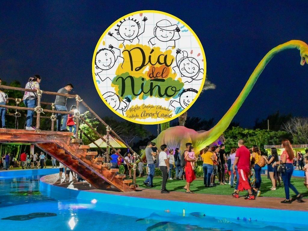 Día del niño: Parque jurásico Coatza tendrá show de robótica, campamento y más; fechas aquí