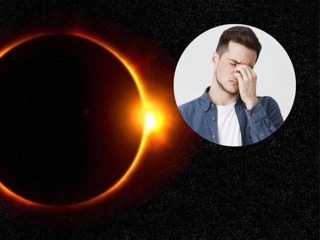 ¿Viste el Eclipse Solar sin protección?; estos son los síntomas de afectación