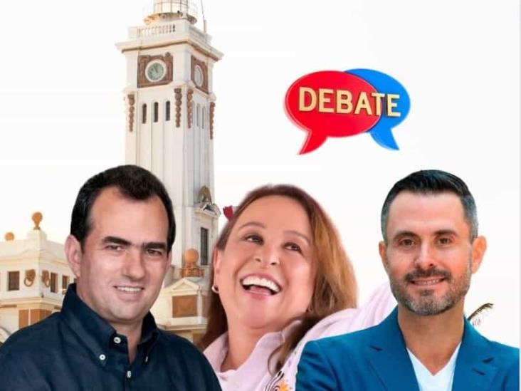 Elecciones Veracruz 2024: Nahle, Pepe y Deschamps confirman debate el 27 de abril