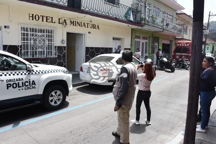 Hallan a mujer sin vida en hotel de Orizaba; presentaba huellas de violencia