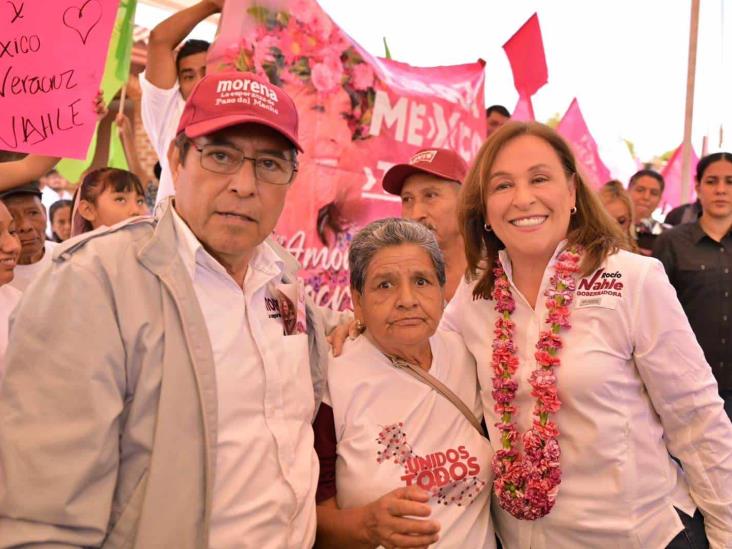 Rocío Nahle: En Veracruz habrá un gobierno humanista y defensor de la población