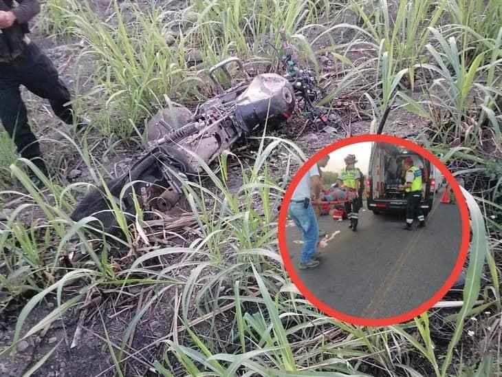 Fallece uno de los motociclistas accidentados en la carretera Córdoba-Tezonapa; tenía 25 años