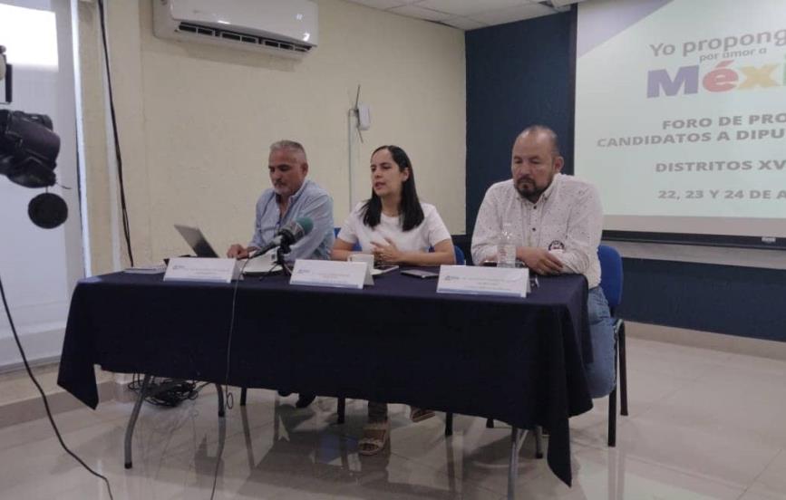 Alista Canaco foro de propuestas con candidatos a diputaciones federales en Orizaba