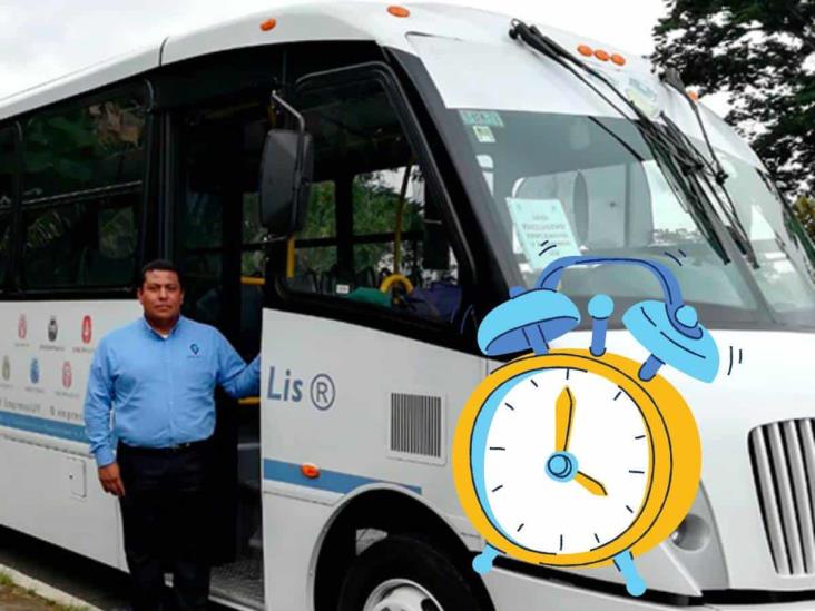 Estos son los horarios del USBITO, autobús de la Universidad Veracruzana en Xalapa