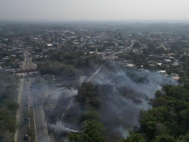 Aumenta el número de incendios forestales en Agua Dulce