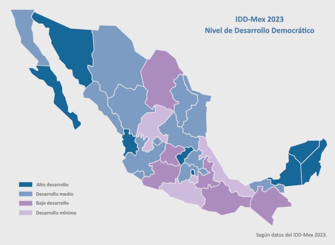 Crónicas del Poder: Veracruz entre los peores en Índice de Desarrollo Democrático