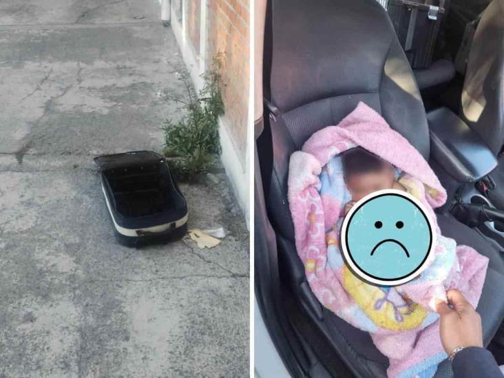 Lo que sabemos del bebé abandonado en una maleta en Puebla