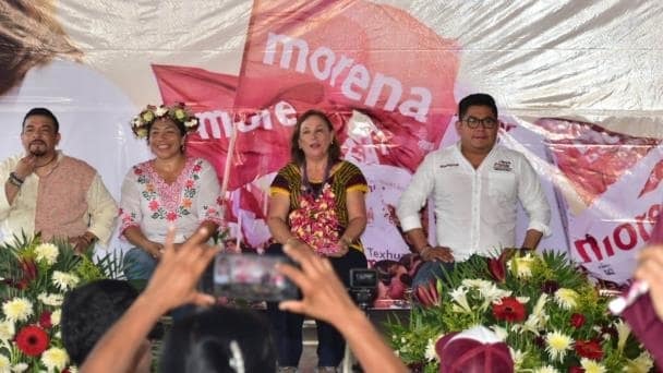 A la One, Two, Three: En Veracruz va a haber cambio de gobernador a gobernadora: Rocío Nahle