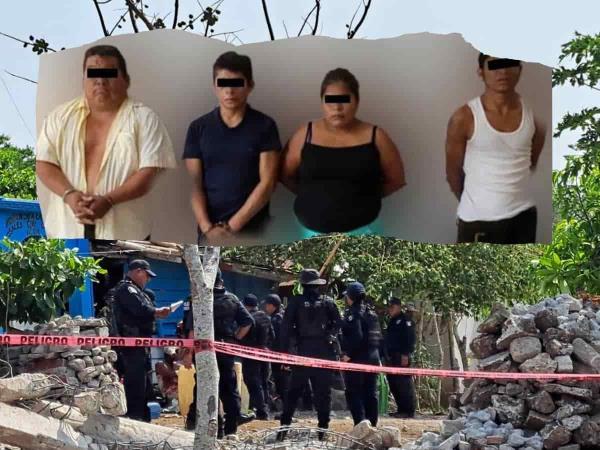 Así fue la detención de 4 presuntos implicados en masacre de San Andrés Tuxtla