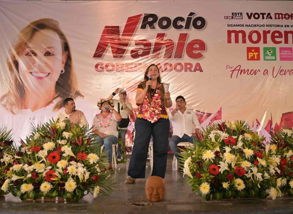 En Veracruz va a haber cambio de gobernador a gobernadora: Rocío Nahle