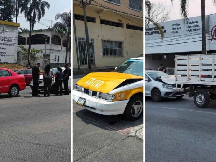 Accidentado viernes en Córdoba; se registran 3 choques por alcance