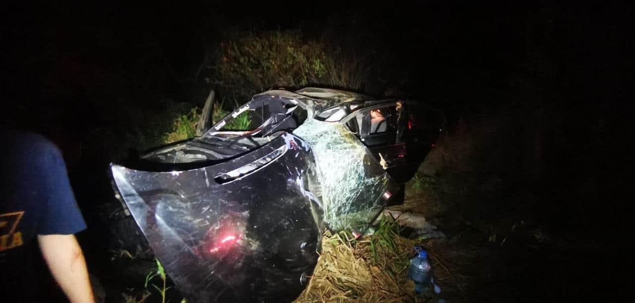 Muere joven de la CDMX tras volcadura en autopista Acayucan - Cosoleacaque 