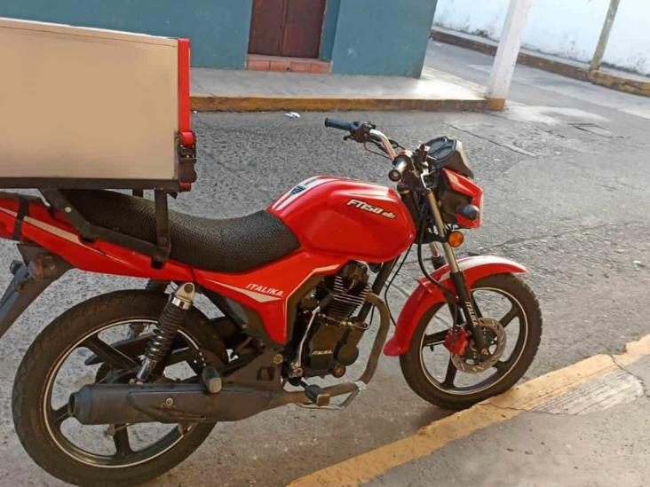 Alerta por robo de motocicleta en Misantla: buscan a presunto ladrón