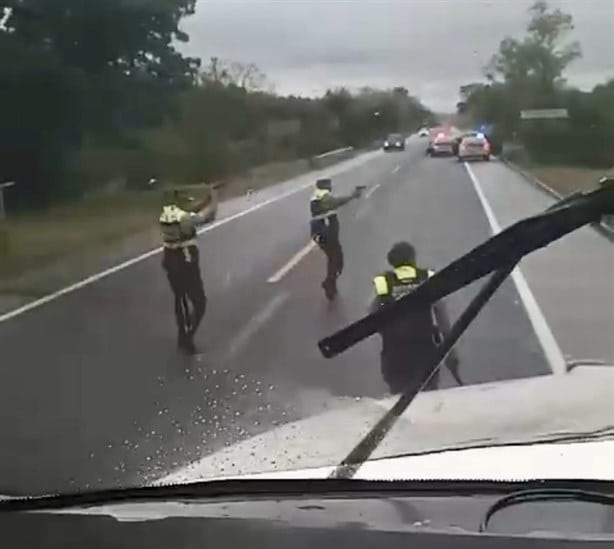 Balacera en autopista México-Tuxpan; trasciende muerte de 3 personas  (+VIDEO)
