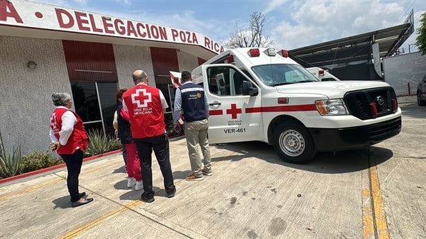 Una buena noticia; donan equipo a Cruz Roja Poza Rica | VIDEO