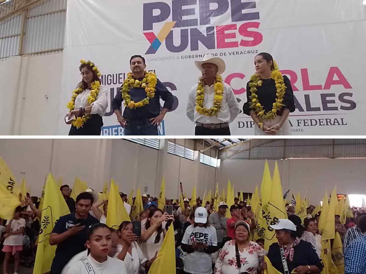 Se reúnen candidatos y militantes de la alianza PAN-PRI-PRD en Mariano Escobedo