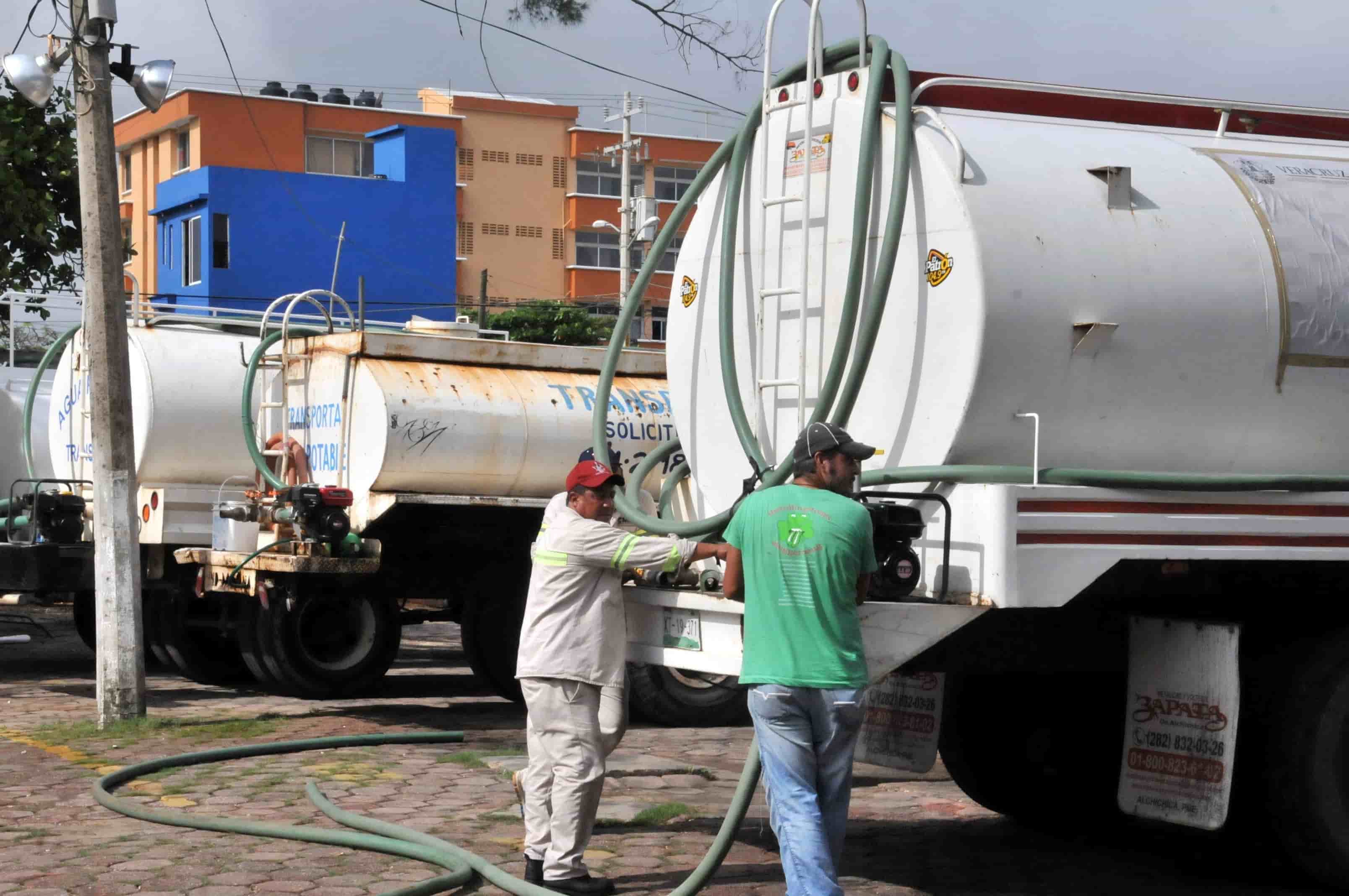 Así combate el estiaje el Sindicato de Agua Potable en Coatzacoalcos