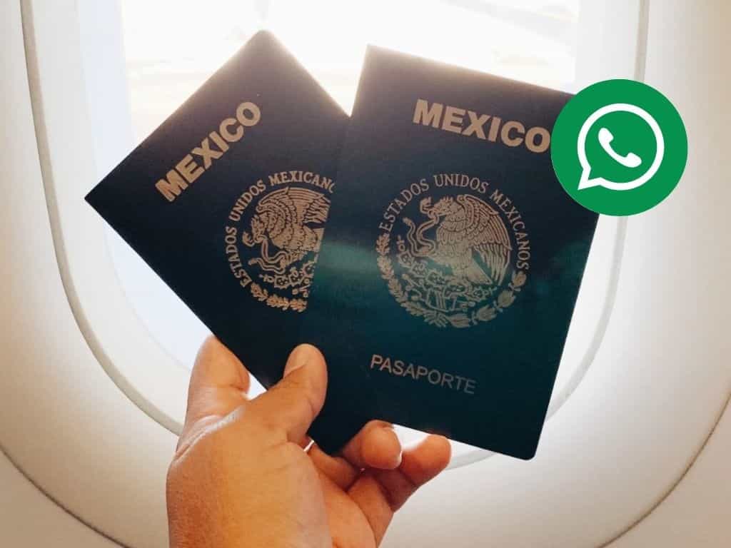 Pasaporte mexicano: De esta manera puedes sacar cita en WhatsApp para tramitarlo