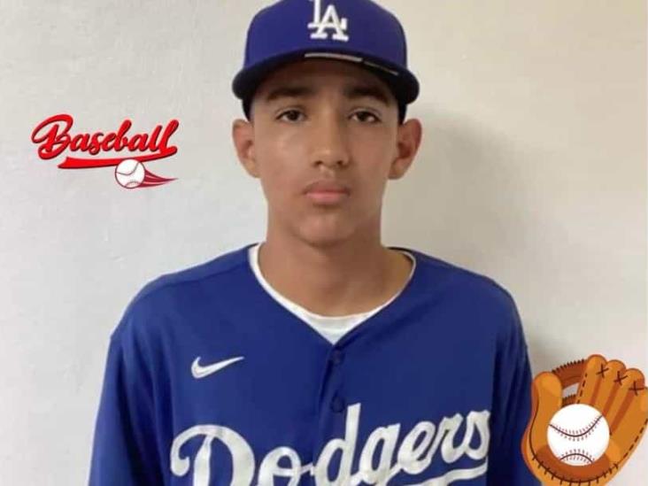 Jerónimo Palmeros, la promesa del béisbol de Veracruz para los Dodgers