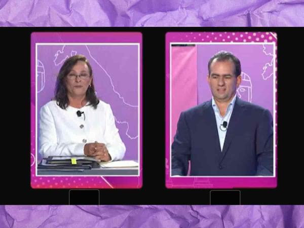 ´Usted es zacatecana´; ´qué bueno que ya no se esconde´; Pepe Yunes y Rocío Nahle en debate
