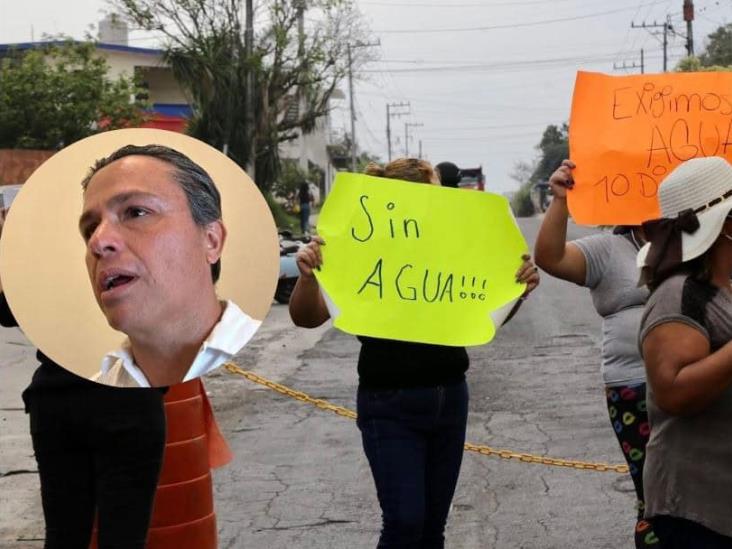 Desabasto de agua afecta al 90% de las empresas en Xalapa, deplora Coparmex