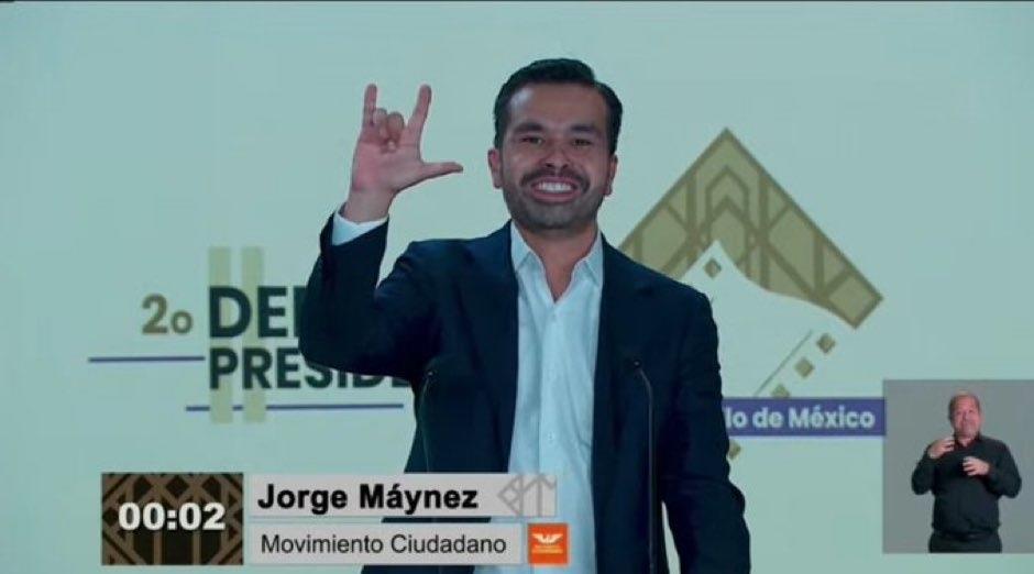 Salario mínimo a 10 mil pesos, entre propuestas de Máynez en segundo debate