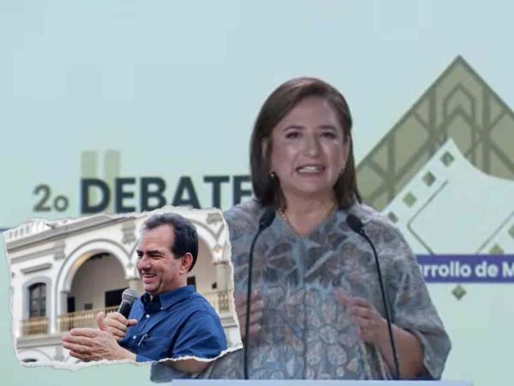 Pepe Yunes va a ganar Veracruz: Xóchilt; "eres una corrupta", le responde Claudia