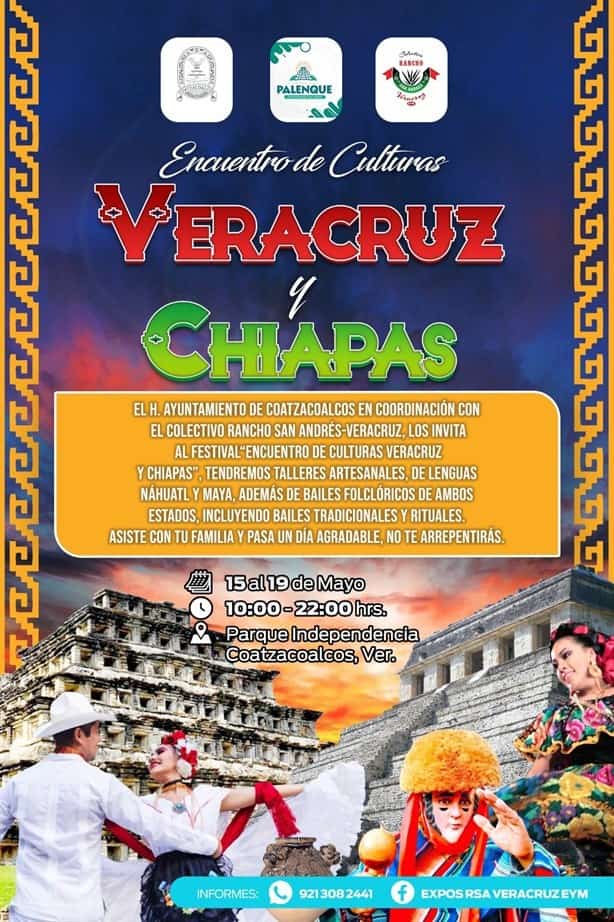 En este evento habrá talleres artesanales de lenguas náhuatl y maya en Coatzacoalcos