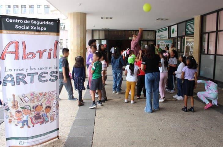 IMSS Veracruz Norte celebra el Día del Niño con actividades recreativas y culturales