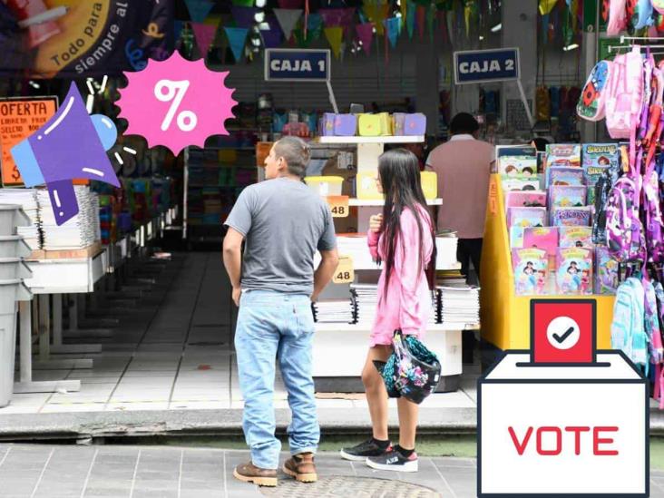 Tiendas de Xalapa que tendrán descuentos por votar en las elecciones el 2 de junio