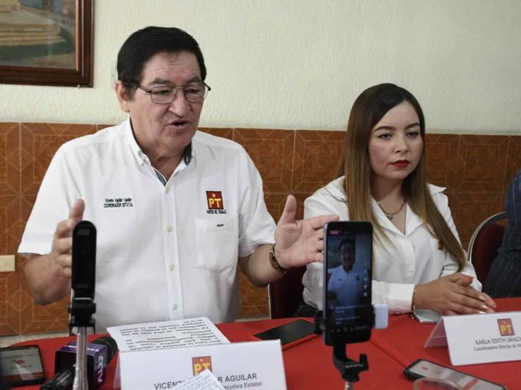 PT Veracruz no ha solicitado seguridad para sus candidatos