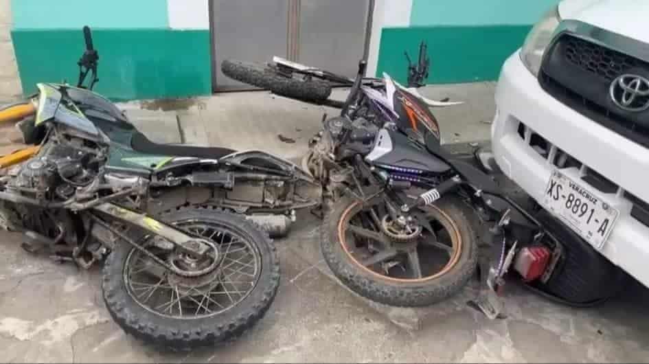 ¡Cuidado! Incrementan accidentes de motocicletas en Misantla