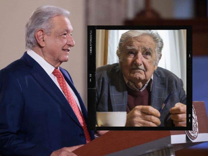 Envía AMLO buenos deseos al expresidente uruguayo José Mujica