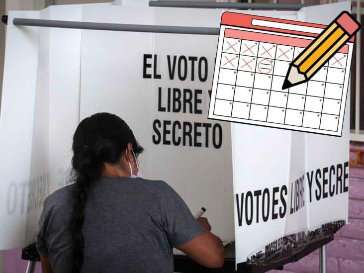 Elecciones 2024: fechas clave que debes conocer antes del 2 de junio