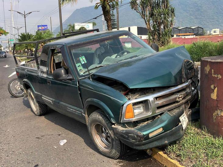 ¡Miércoles de accidentes! Choques dejan dos lesionados en Ixtaczoquitlán