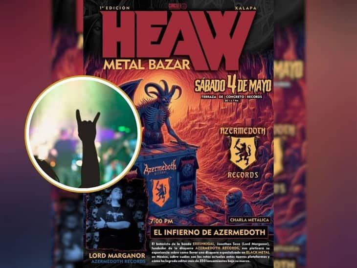 ¿Fan del Metal?: invitan a Bazar Metalero en Xalapa 
