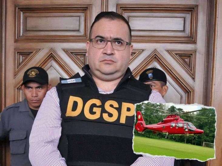 Javier Duarte sí será juzgado por usar helicóptero de Veracruz para escapar