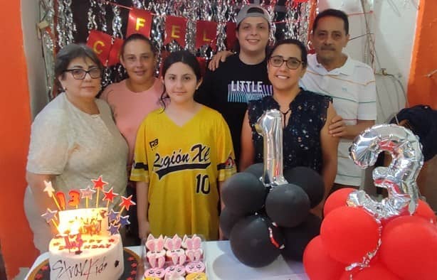 María Fernanda celebró su cumpleaños número 13