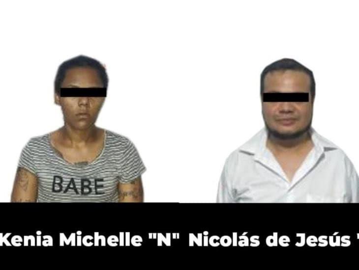 Detiene Fuerza Civil a dos presuntos narcomenudistas en Coatzacoalcos