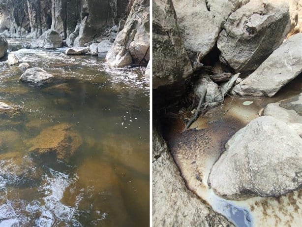 Turistas exhiben contaminación en la Cascada de Atoyac; ¡así luce ahora! 