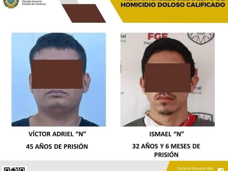 Dan 45 años de prisión a sujetos por doble homicidio en Acayucan