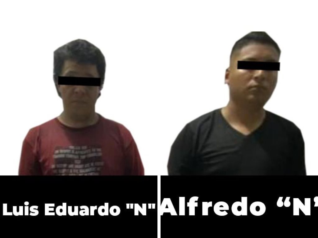 Detienen a dos presuntos narcomenudistas en el centro de Acayucan
