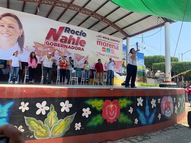 Rocío Nahle promete atender a todos los municipios en Veracruz | VIDEO