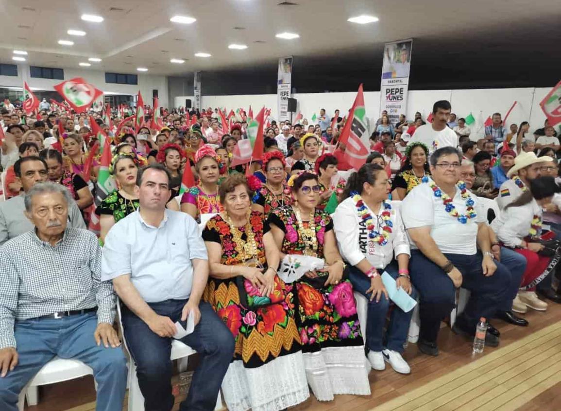 Candidatos a la gubernatura de la coalición Fuerza y Corazón por Veracruz estuvieron en Nanchital e Ixhuatlán