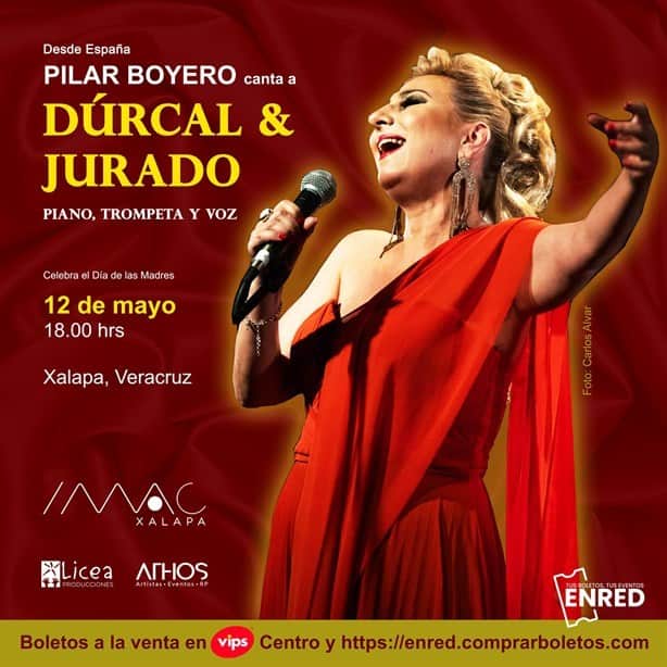 Pilar Boyero en Xalapa: fecha, boletos y todos los detalles del concierto