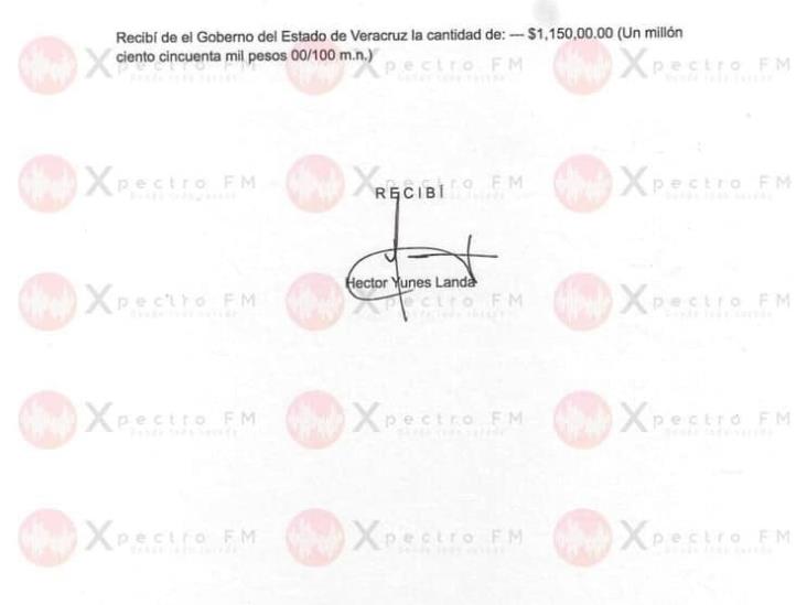 Exhibe Gómez Cazarín pagos millonarios a los Yunes para financiar campañas y operadores