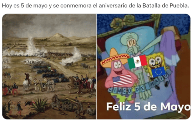 Los mejores MEMES de la conmemoración por la Batalla de Puebla