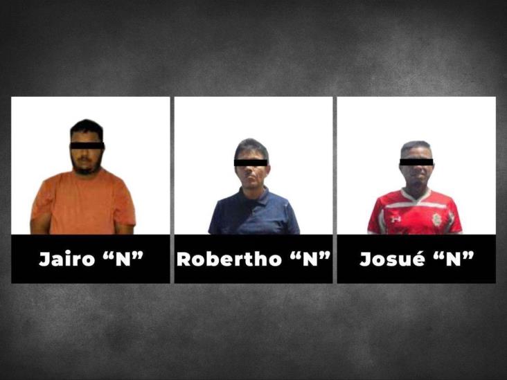 Detienen a tres presuntos narcomenudistas en Poza Rica y Tuxpan