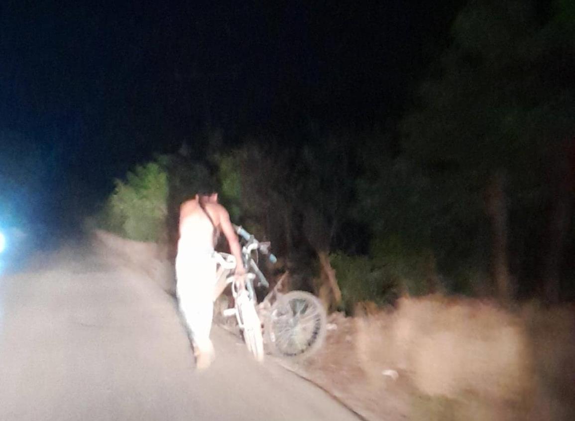 Sorprenden a sujeto con bicicletas presuntamente robadas en Moloacán